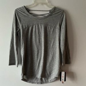 NWT! RBX Live. Life. Active Grey 3/4 Sleeve